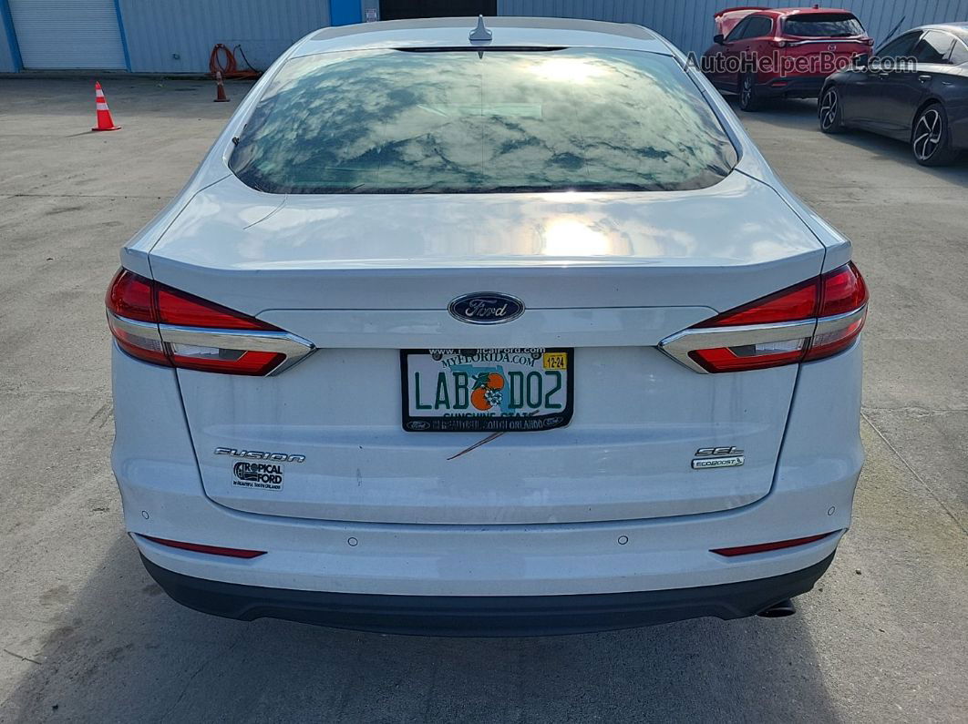 2019 Ford Fusion Sel vin: 3FA6P0CD9KR183976