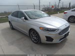 2019 Ford Fusion Sel Silver vin: 3FA6P0CD9KR270681