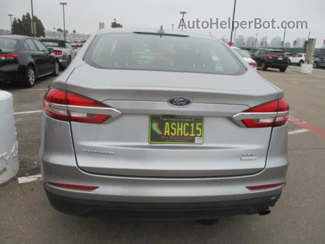 2020 Ford Fusion Sel Silver vin: 3FA6P0CD9LR205234