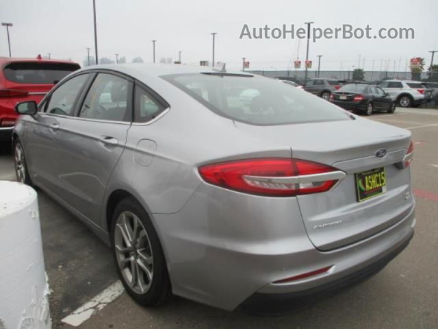 2020 Ford Fusion Sel Silver vin: 3FA6P0CD9LR205234