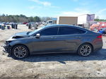 2019 Ford Fusion Sel Серый vin: 3FA6P0CDXKR144622