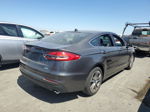 2019 Ford Fusion Sel Gray vin: 3FA6P0CDXKR180259