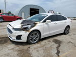 2019 Ford Fusion Sel White vin: 3FA6P0CDXKR231968