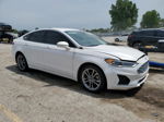 2019 Ford Fusion Sel White vin: 3FA6P0CDXKR231968