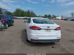 2019 Ford Fusion Sel White vin: 3FA6P0CDXKR233929