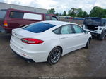 2020 Ford Fusion Sel White vin: 3FA6P0CDXLR125232