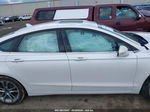 2020 Ford Fusion Sel White vin: 3FA6P0CDXLR125232