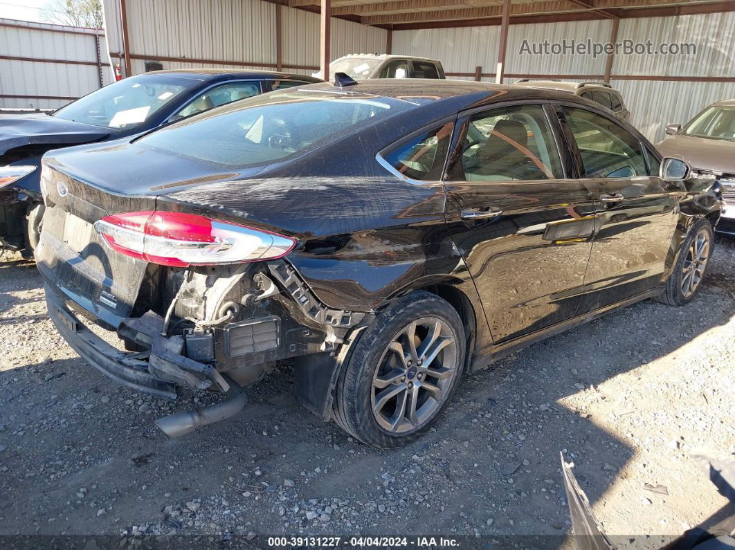 2020 Ford Fusion Sel Black vin: 3FA6P0CDXLR180666