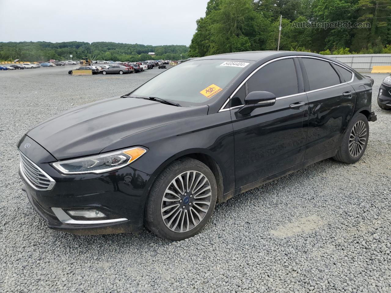 2018 Ford Fusion Titanium/platinum Black vin: 3FA6P0D90JR169005