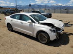 2018 Ford Fusion Titanium/platinum White vin: 3FA6P0D90JR247489