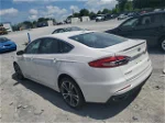 2019 Ford Fusion Titanium White vin: 3FA6P0D90KR281773