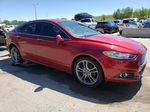 2013 Ford Fusion Titanium Красный vin: 3FA6P0D91DR202615