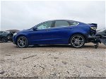 2016 Ford Fusion Titanium Blue vin: 3FA6P0D91GR244576