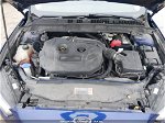 2016 Ford Fusion Titanium Синий vin: 3FA6P0D91GR244576