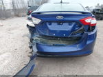 2016 Ford Fusion Titanium Синий vin: 3FA6P0D91GR244576