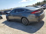 2018 Ford Fusion Titanium/platinum Gray vin: 3FA6P0D91JR155131