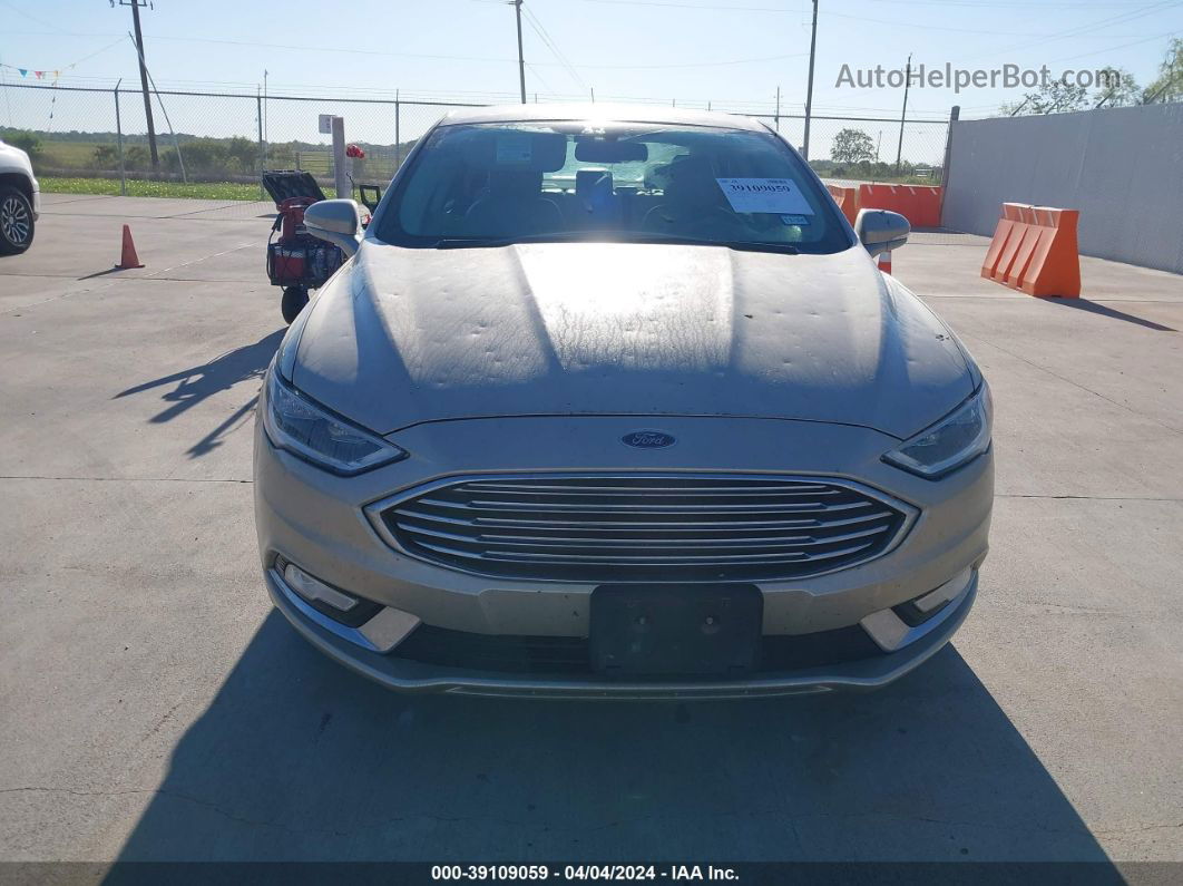 2018 Ford Fusion Titanium Tan vin: 3FA6P0D91JR246674