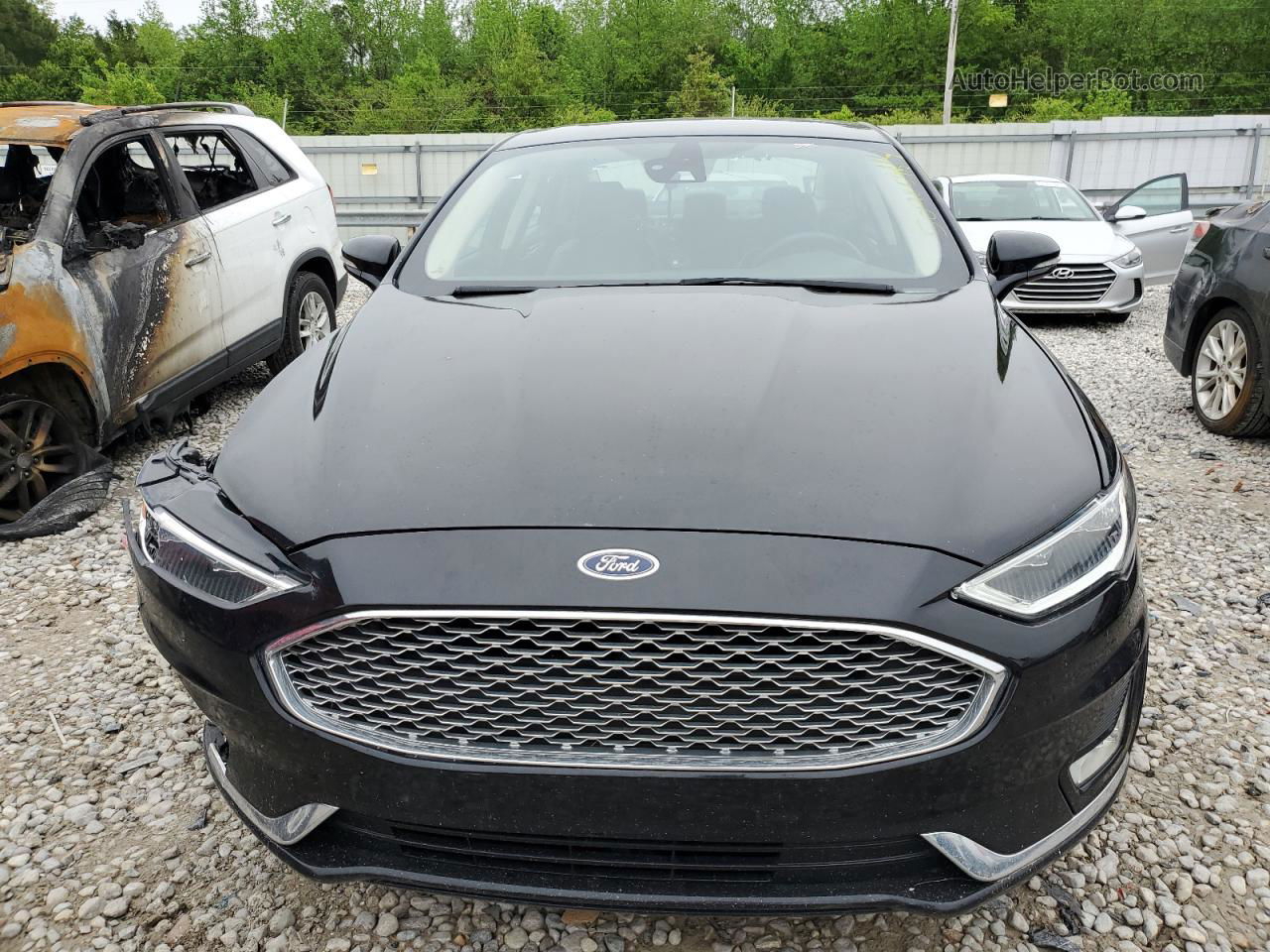 2020 Ford Fusion Titanium Black vin: 3FA6P0D91LR173888