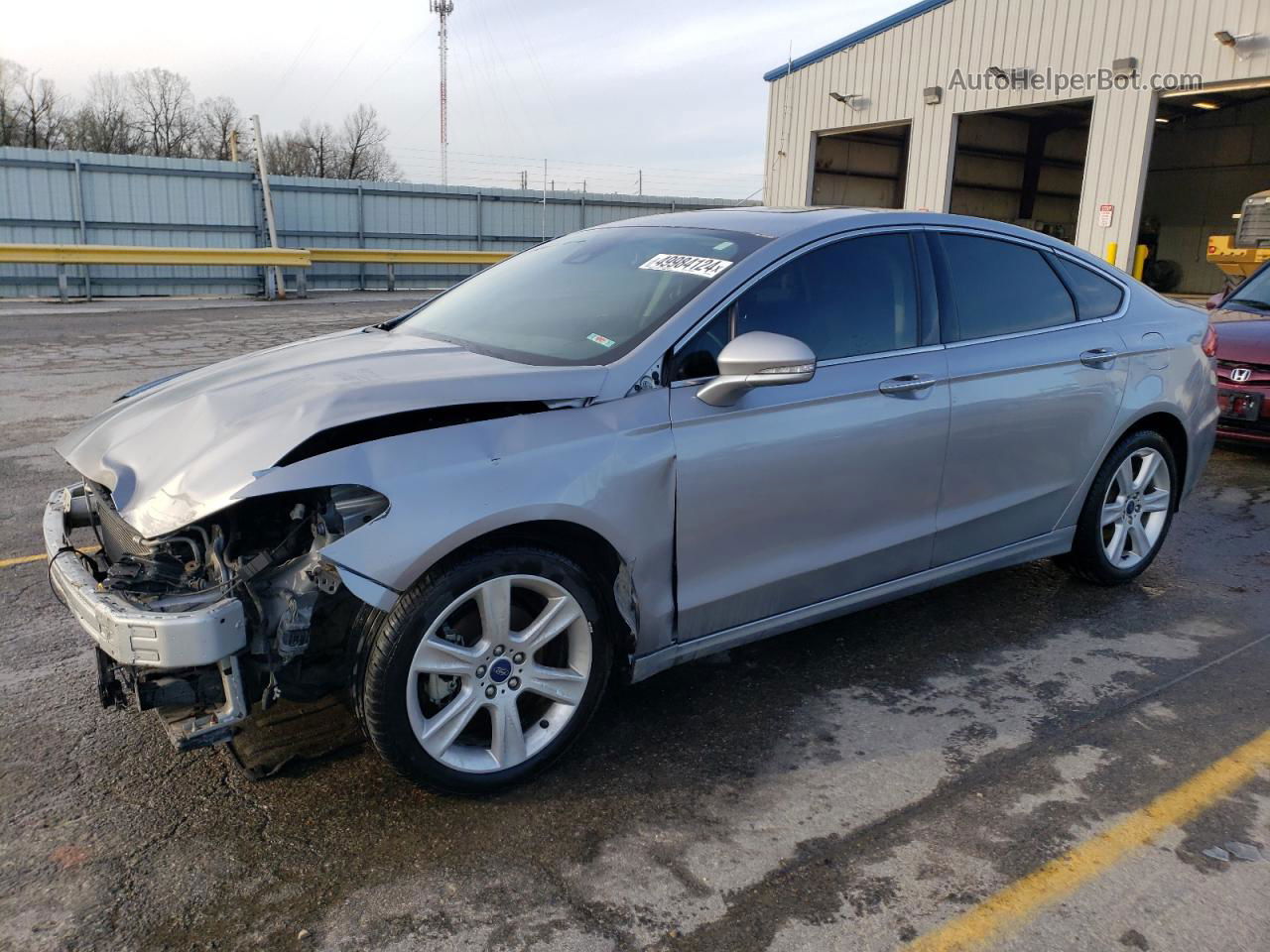 2020 Ford Fusion Titanium Silver vin: 3FA6P0D91LR174216