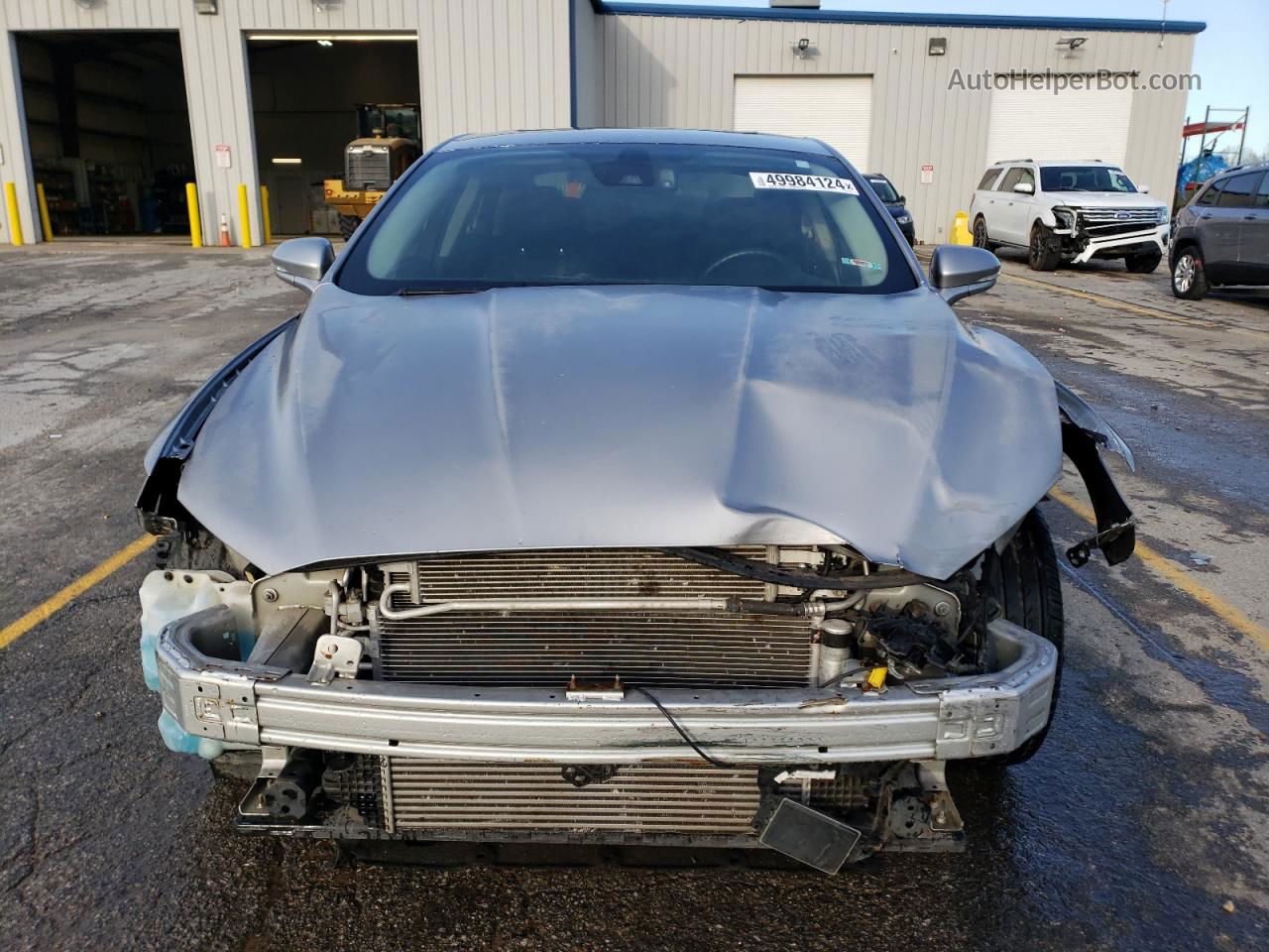 2020 Ford Fusion Titanium Silver vin: 3FA6P0D91LR174216