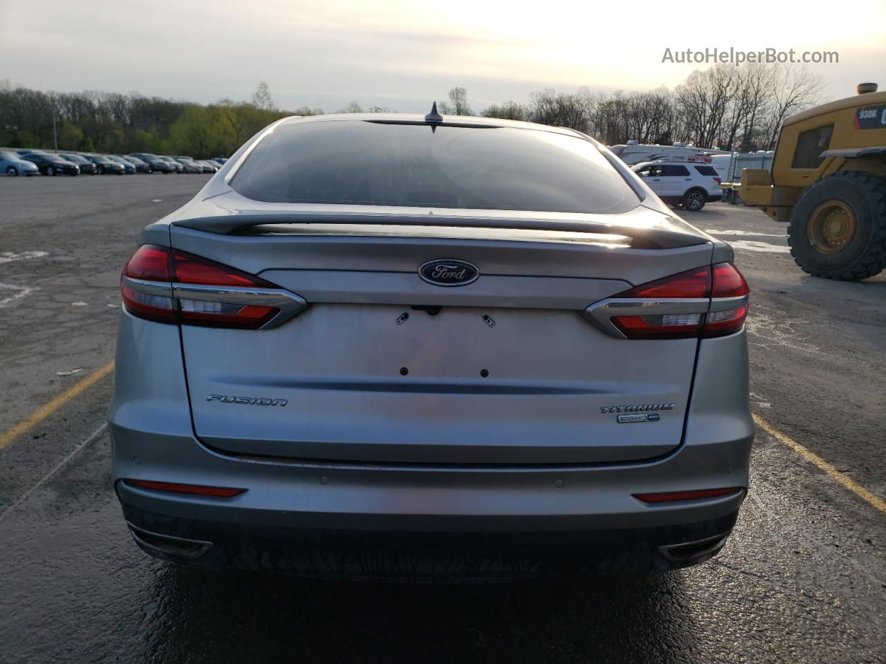 2020 Ford Fusion Titanium Silver vin: 3FA6P0D91LR174216