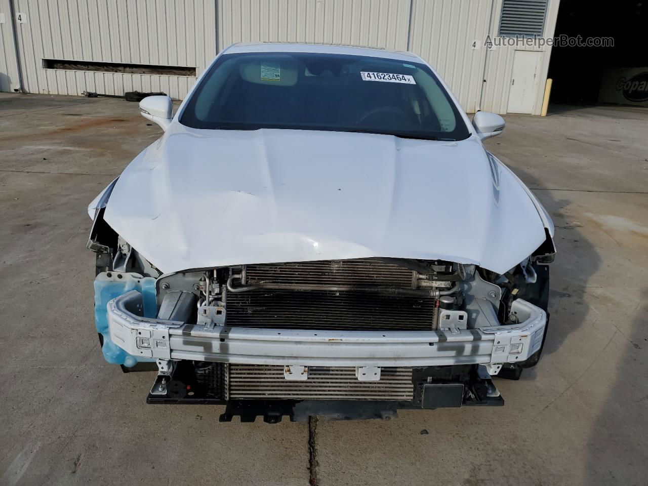 2020 Ford Fusion Titanium White vin: 3FA6P0D91LR175480