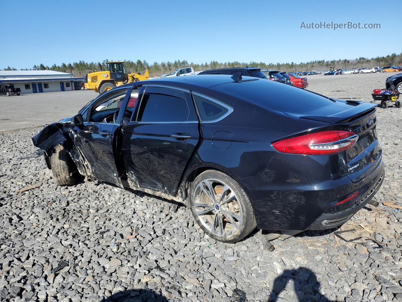 2020 Ford Fusion Titanium Black vin: 3FA6P0D91LR253496