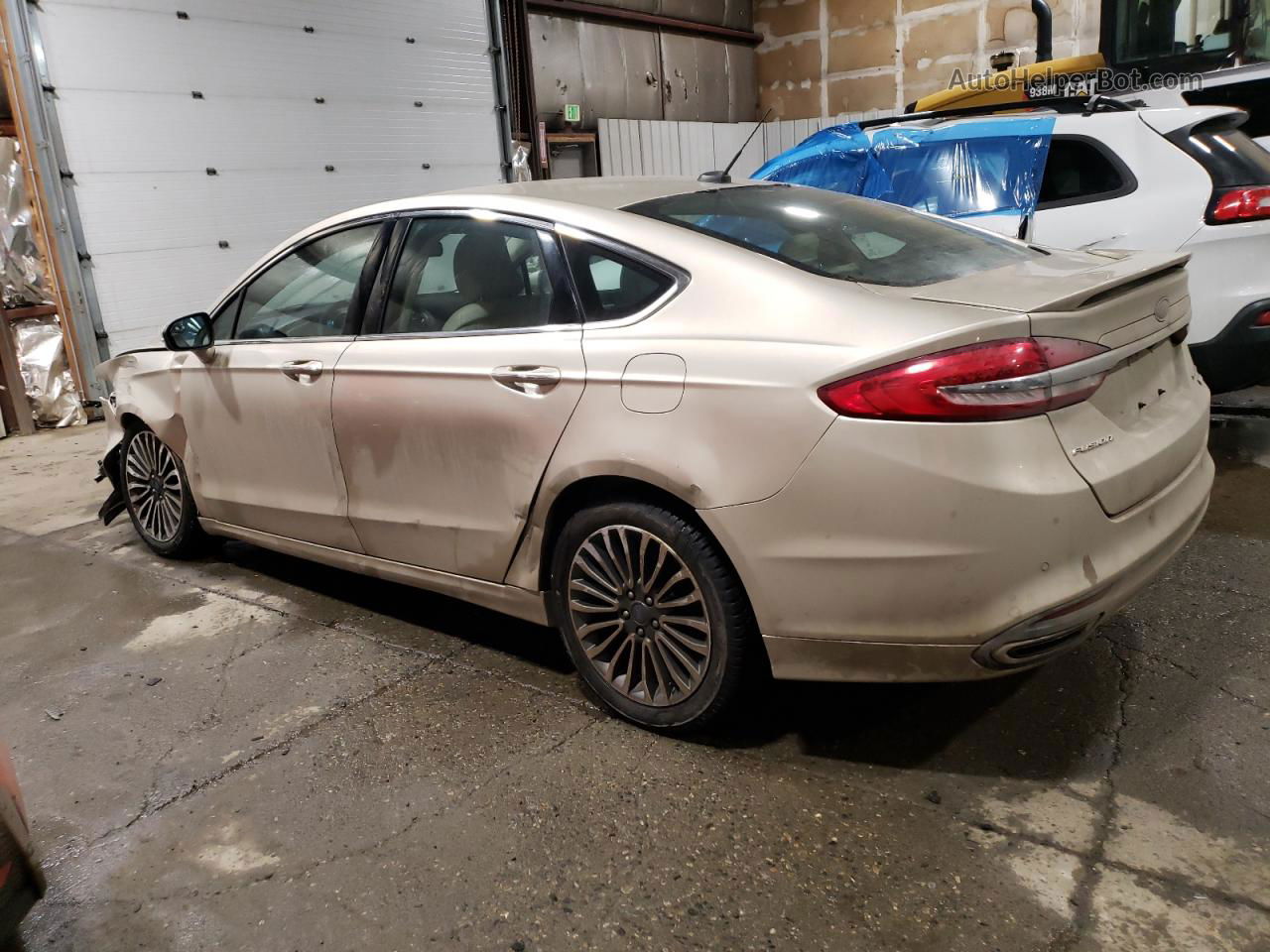 2018 Ford Fusion Titanium/platinum Gold vin: 3FA6P0D92JR168566