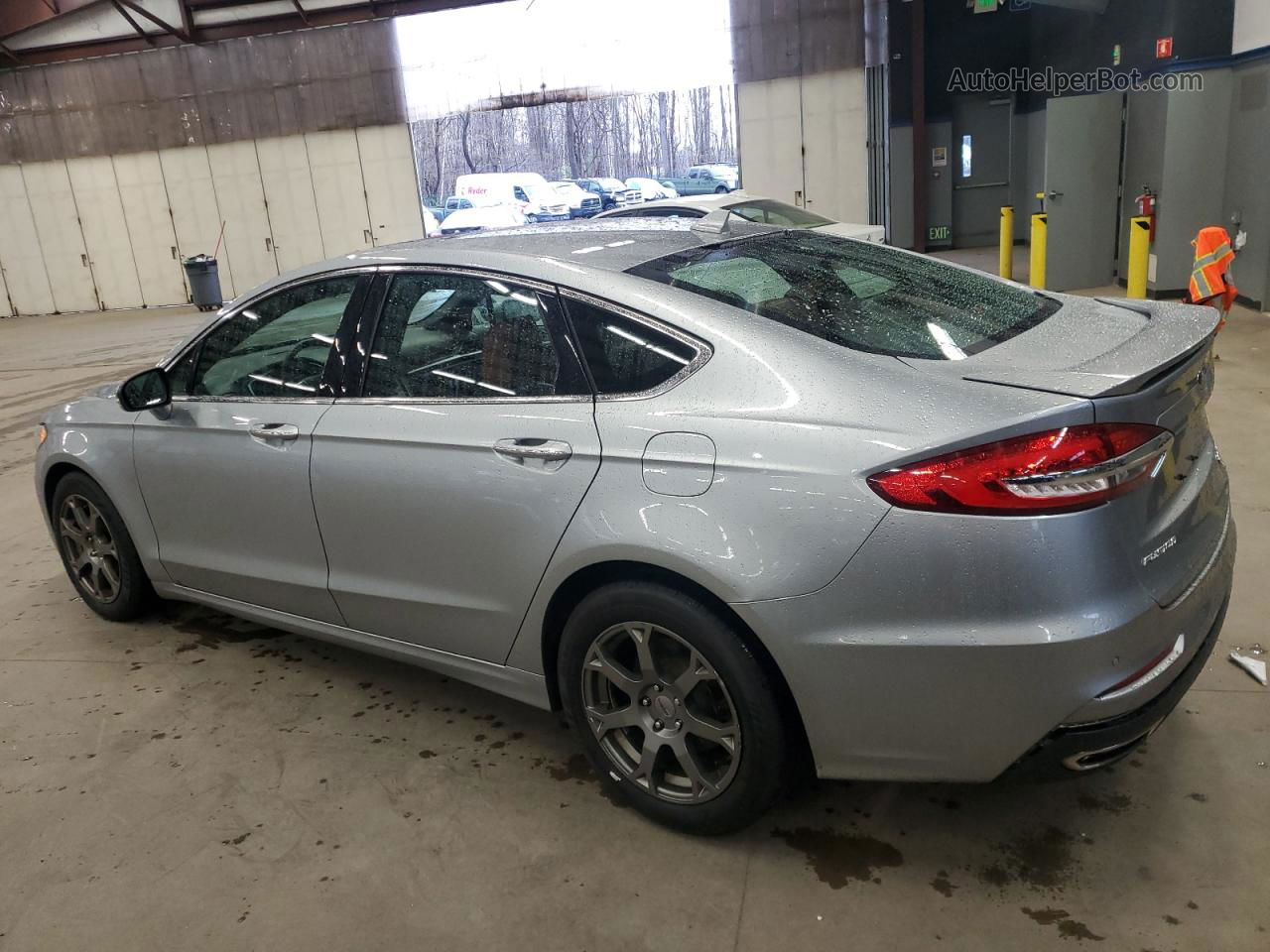 2020 Ford Fusion Titanium Silver vin: 3FA6P0D92LR128328