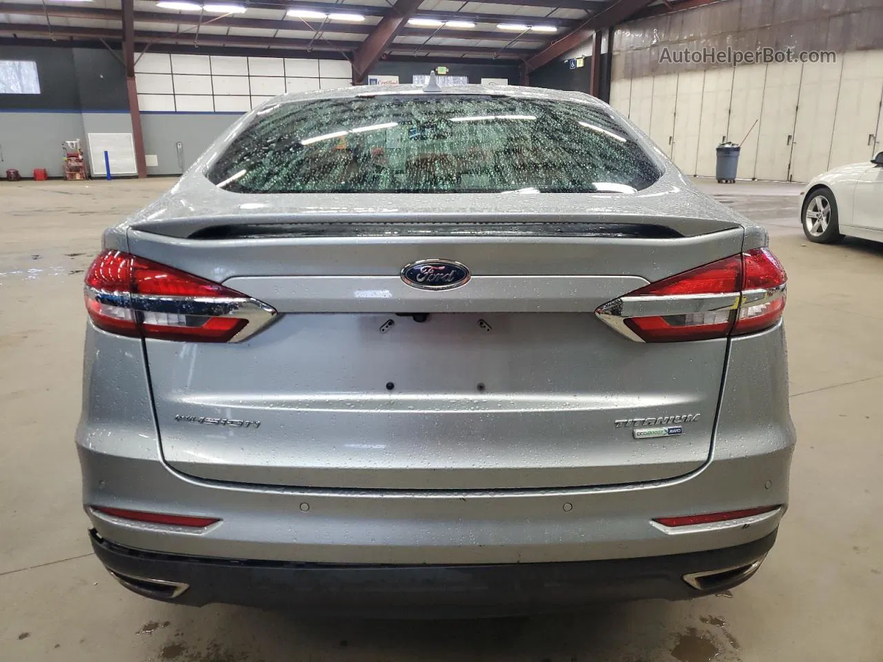 2020 Ford Fusion Titanium Silver vin: 3FA6P0D92LR128328