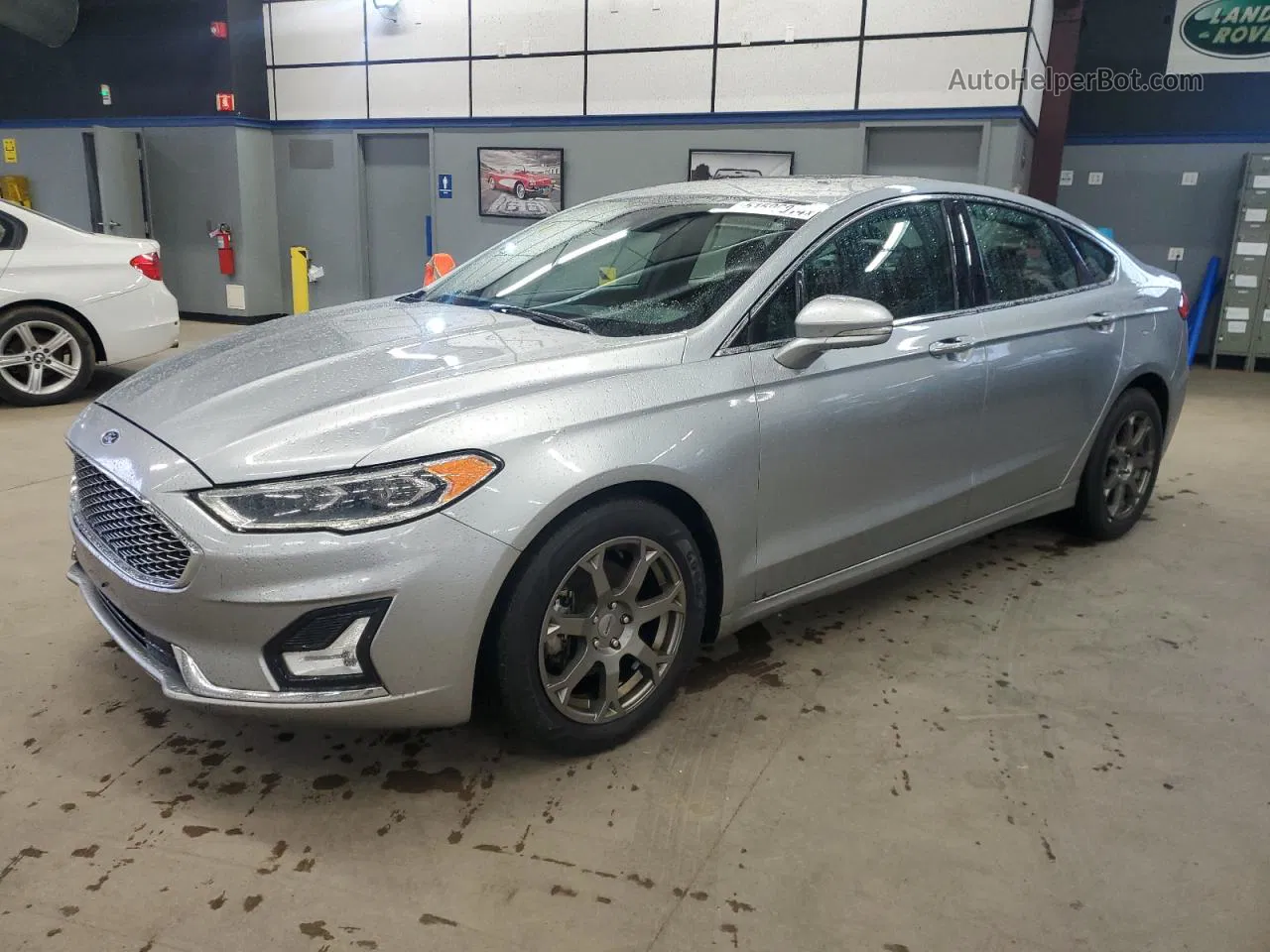 2020 Ford Fusion Titanium Silver vin: 3FA6P0D92LR128328