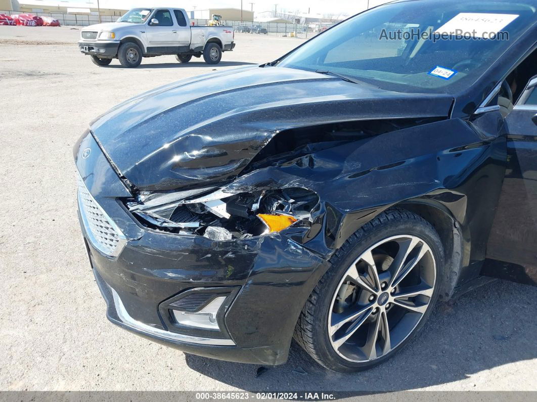 2020 Ford Fusion Titanium Black vin: 3FA6P0D92LR130418