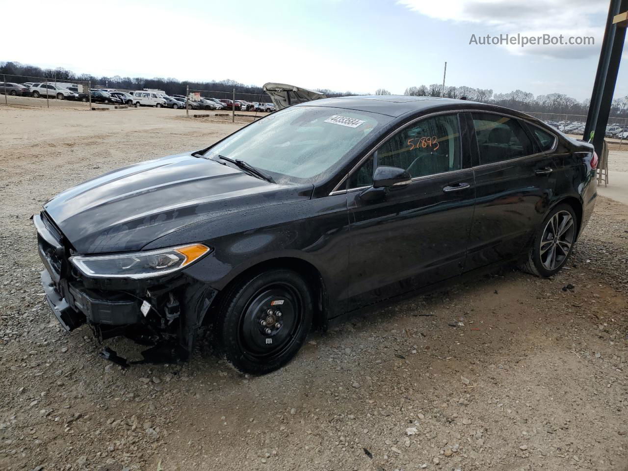 2020 Ford Fusion Titanium Black vin: 3FA6P0D92LR194135