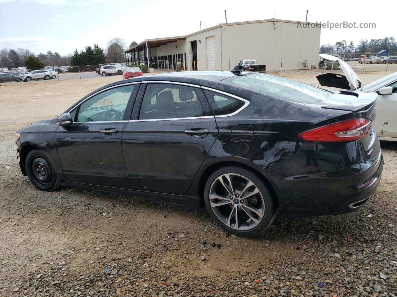 2020 Ford Fusion Titanium Black vin: 3FA6P0D92LR194135