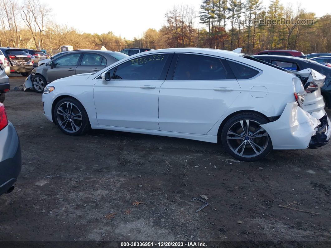 2020 Ford Fusion Titanium Белый vin: 3FA6P0D92LR199867