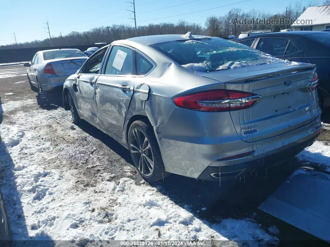 2020 Ford Fusion Titanium Silver vin: 3FA6P0D93LR152671