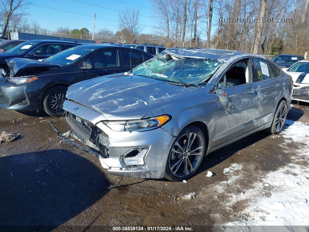 2020 Ford Fusion Titanium Silver vin: 3FA6P0D93LR152671