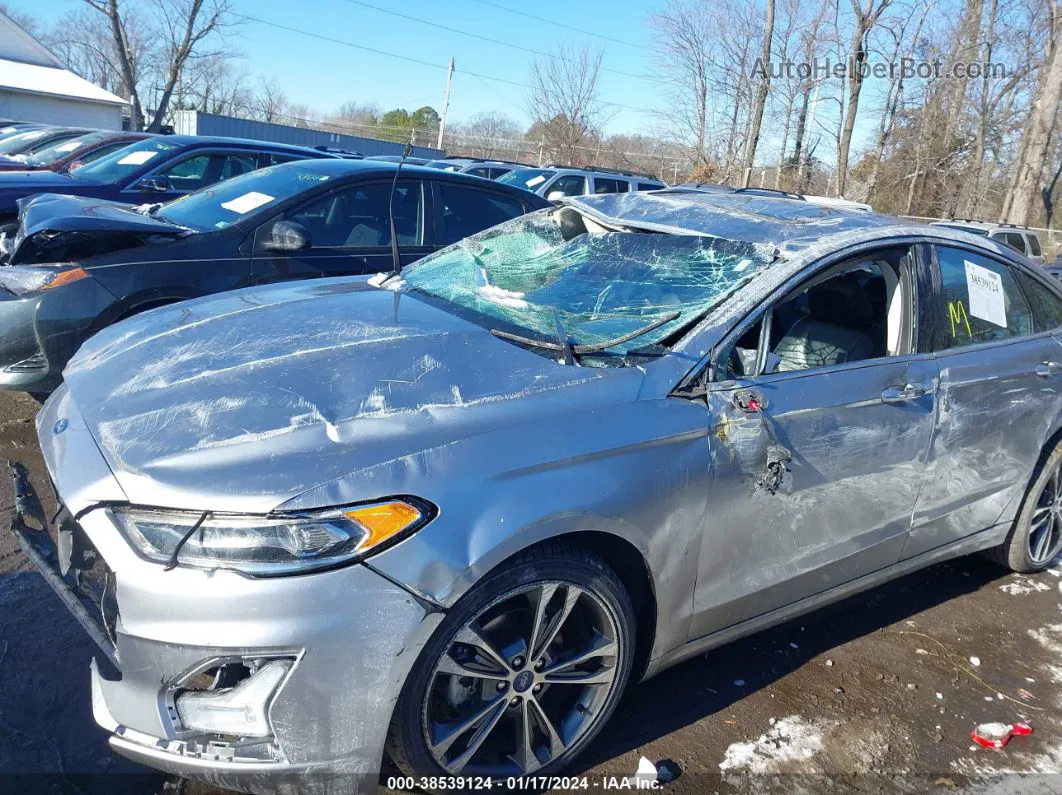 2020 Ford Fusion Titanium Silver vin: 3FA6P0D93LR152671