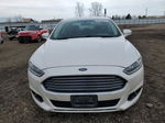 2014 Ford Fusion Titanium White vin: 3FA6P0D94ER297351