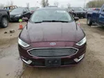 2017 Ford Fusion Titanium Burgundy vin: 3FA6P0D94HR361179