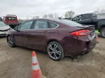 2017 Ford Fusion Titanium Бордовый vin: 3FA6P0D94HR361179