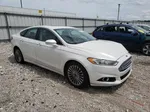 2013 Ford Fusion Titanium White vin: 3FA6P0D95DR213682