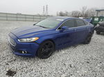 2014 Ford Fusion Titanium Blue vin: 3FA6P0D95ER350896