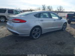 2017 Ford Fusion Titanium Silver vin: 3FA6P0D95HR121137