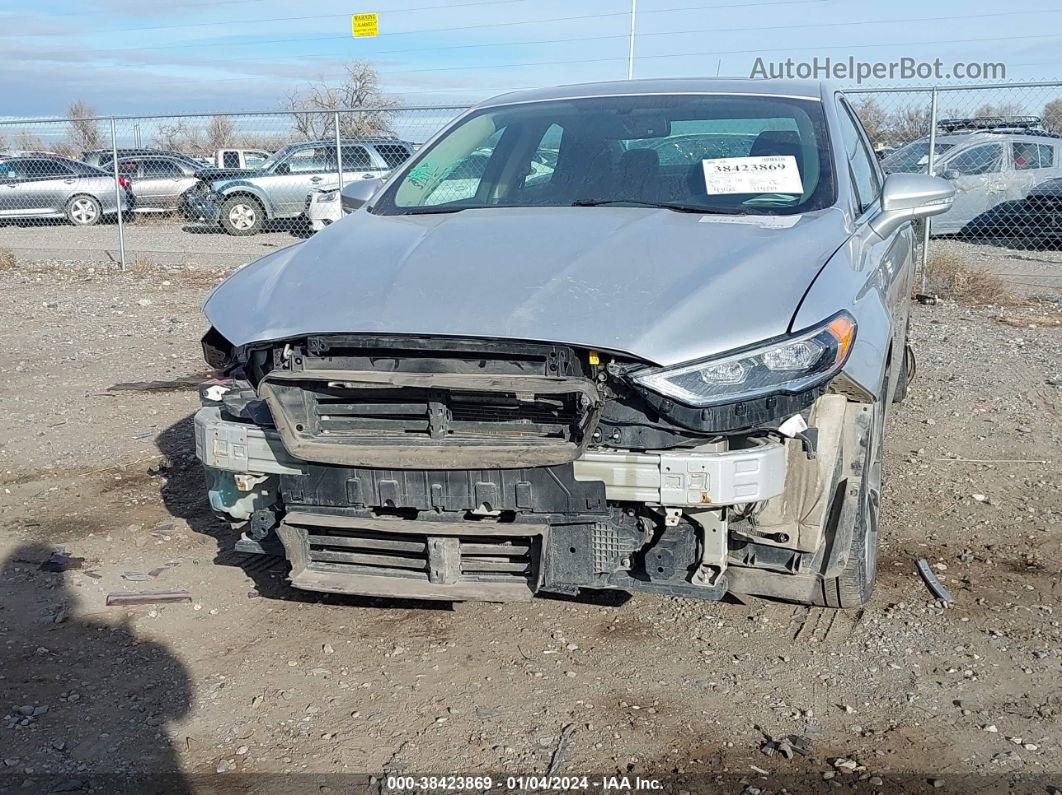 2017 Ford Fusion Titanium Silver vin: 3FA6P0D95HR121137