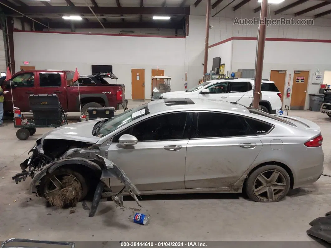 2018 Ford Fusion Titanium Silver vin: 3FA6P0D95JR194028