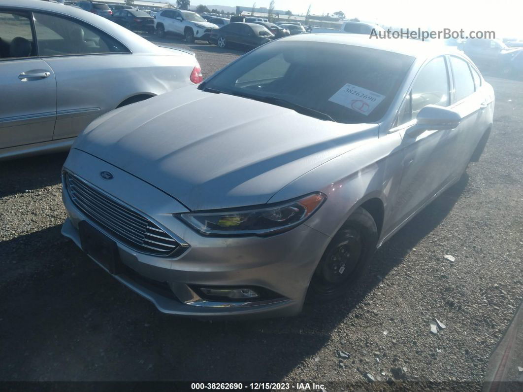 2018 Ford Fusion Titanium Silver vin: 3FA6P0D95JR225567