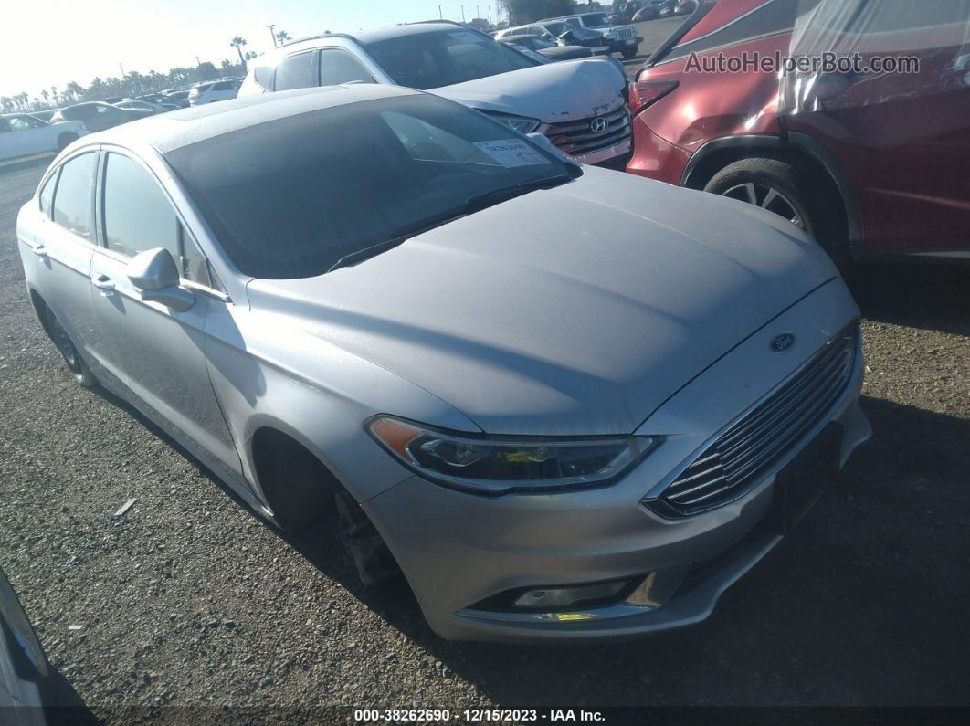 2018 Ford Fusion Titanium Silver vin: 3FA6P0D95JR225567