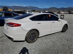 2018 Ford Fusion Titanium/platinum White vin: 3FA6P0D95JR246936