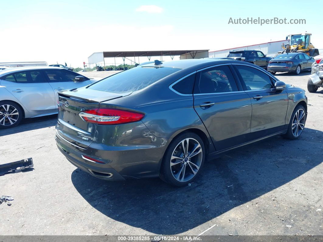 2019 Ford Fusion Titanium Black vin: 3FA6P0D95KR142092